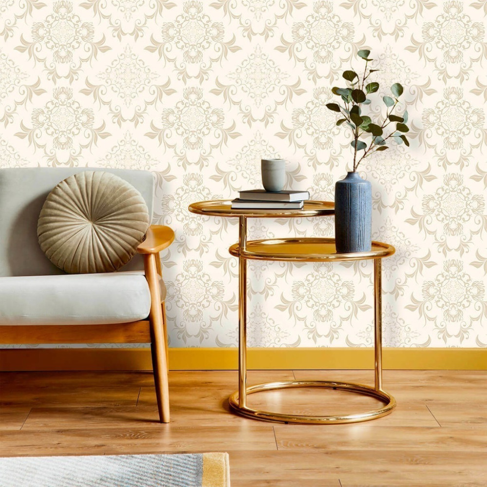 Papel de Parede Personalizado Arabesco Real Papel de Parede Personalizado Arabesco Real