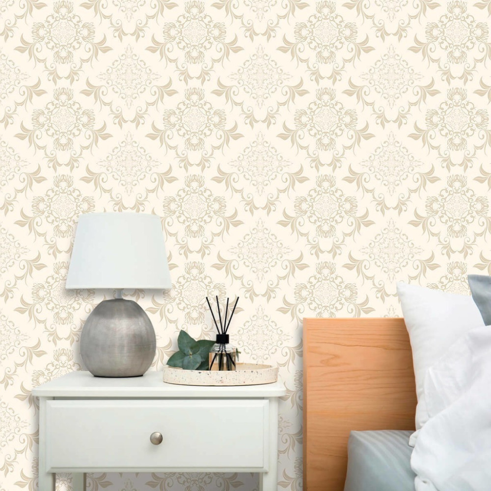Papel de Parede Personalizado Arabesco Real Papel de Parede Personalizado Arabesco Real
