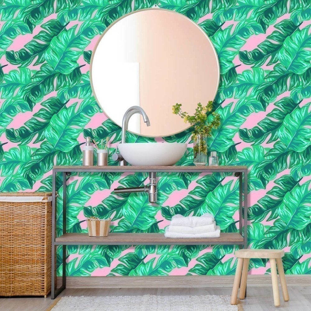 Papel de Parede Personalizado Bananeiras Papel de Parede Personalizado Bananeiras