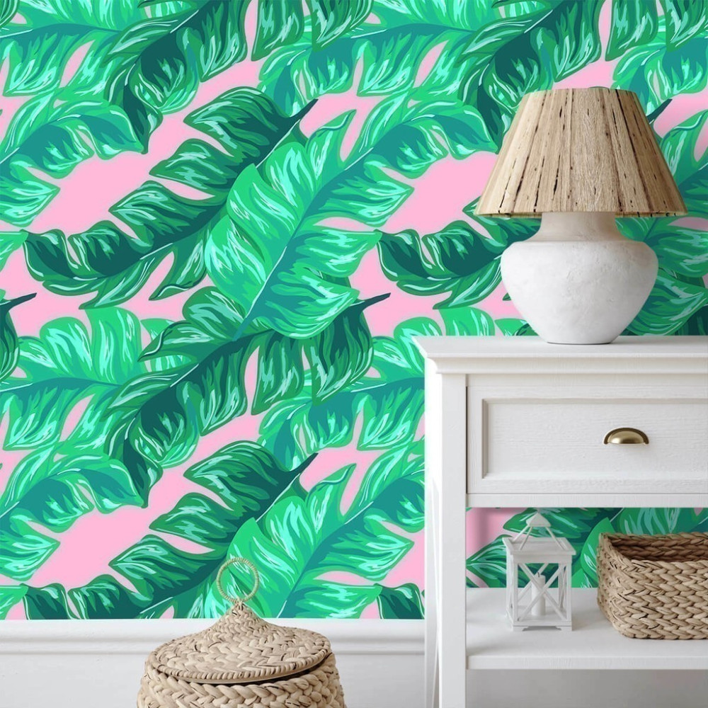 Papel de Parede Personalizado Bananeiras Papel de Parede Personalizado Bananeiras
