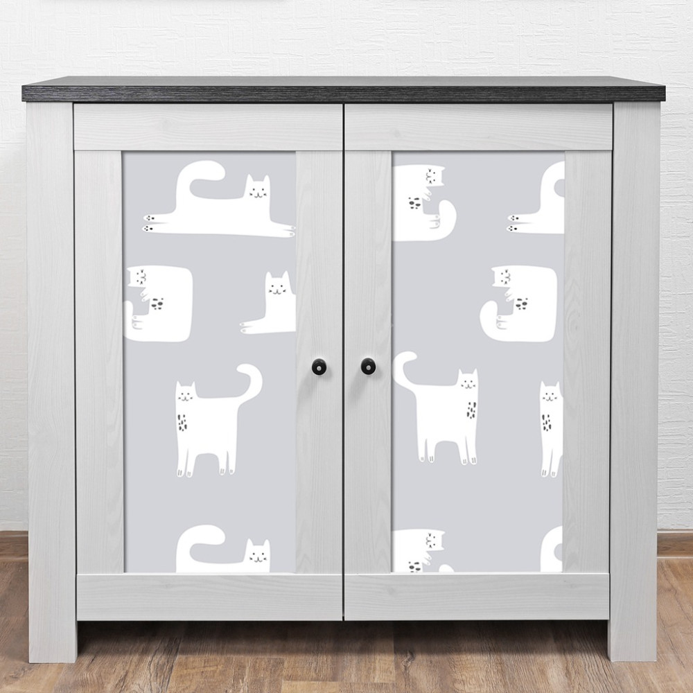 Papel de Parede Personalizado Gatinhos Cute