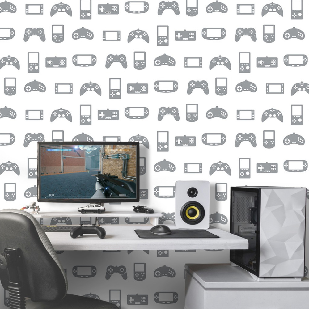 Papel De Parede Personalizado Games