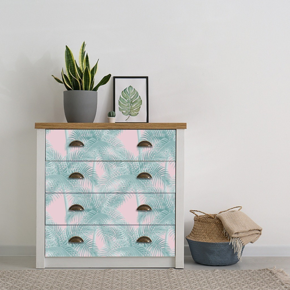 Papel De Parede Personalizado Coqueiros Com Fundo Rosa Papel De Parede Personalizado Coqueiros Com Fundo Rosa