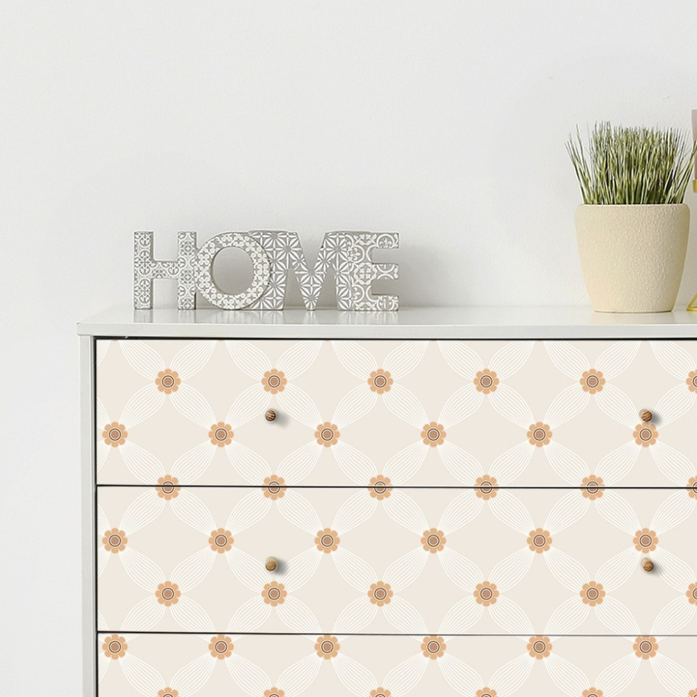 Papel de Parede Personalizado Curvas Florais Papel de Parede Personalizado Curvas Florais