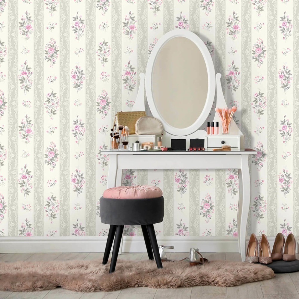 Papel de Parede PersonalizadoListras Florais Clássicas Papel de Parede PersonalizadoListras Florais Clássicas