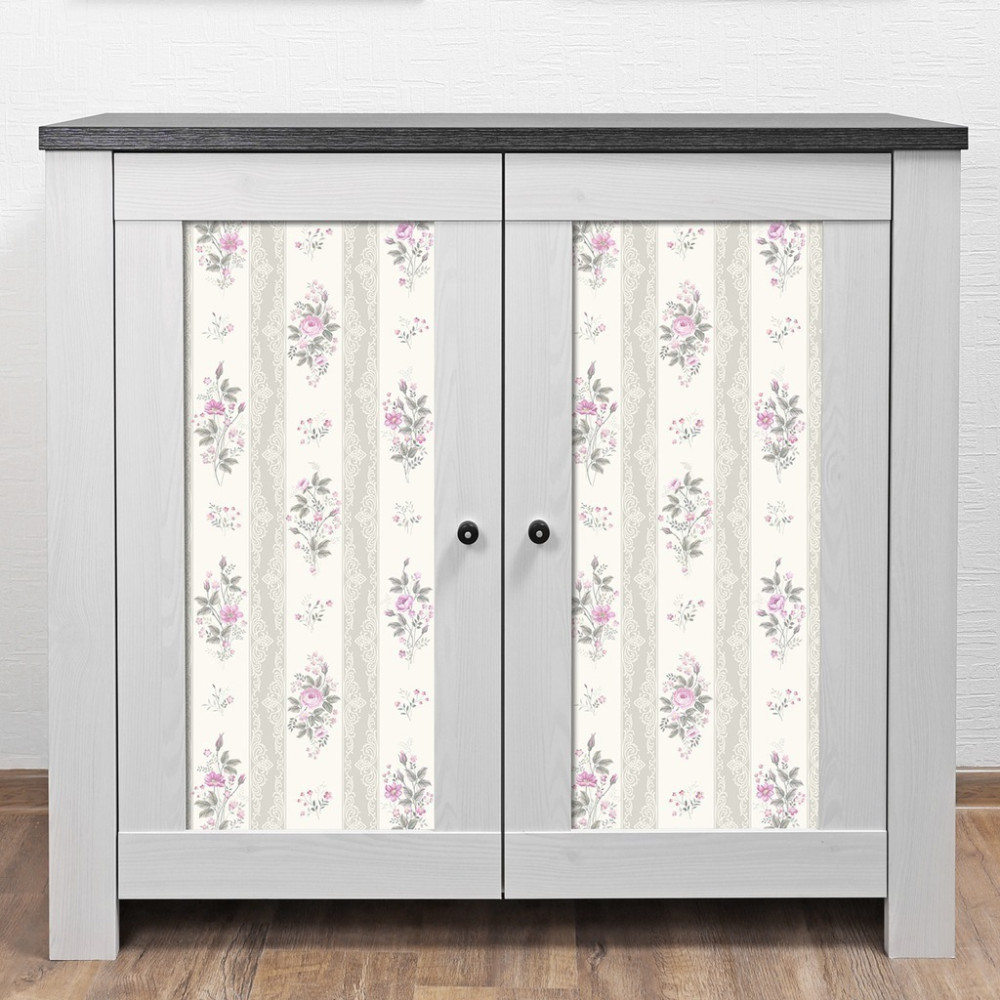 Papel de Parede PersonalizadoListras Florais Clássicas Papel de Parede PersonalizadoListras Florais Clássicas