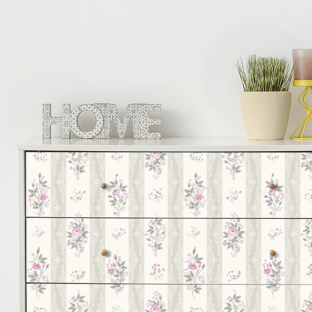 Papel de Parede PersonalizadoListras Florais Clássicas Papel de Parede PersonalizadoListras Florais Clássicas