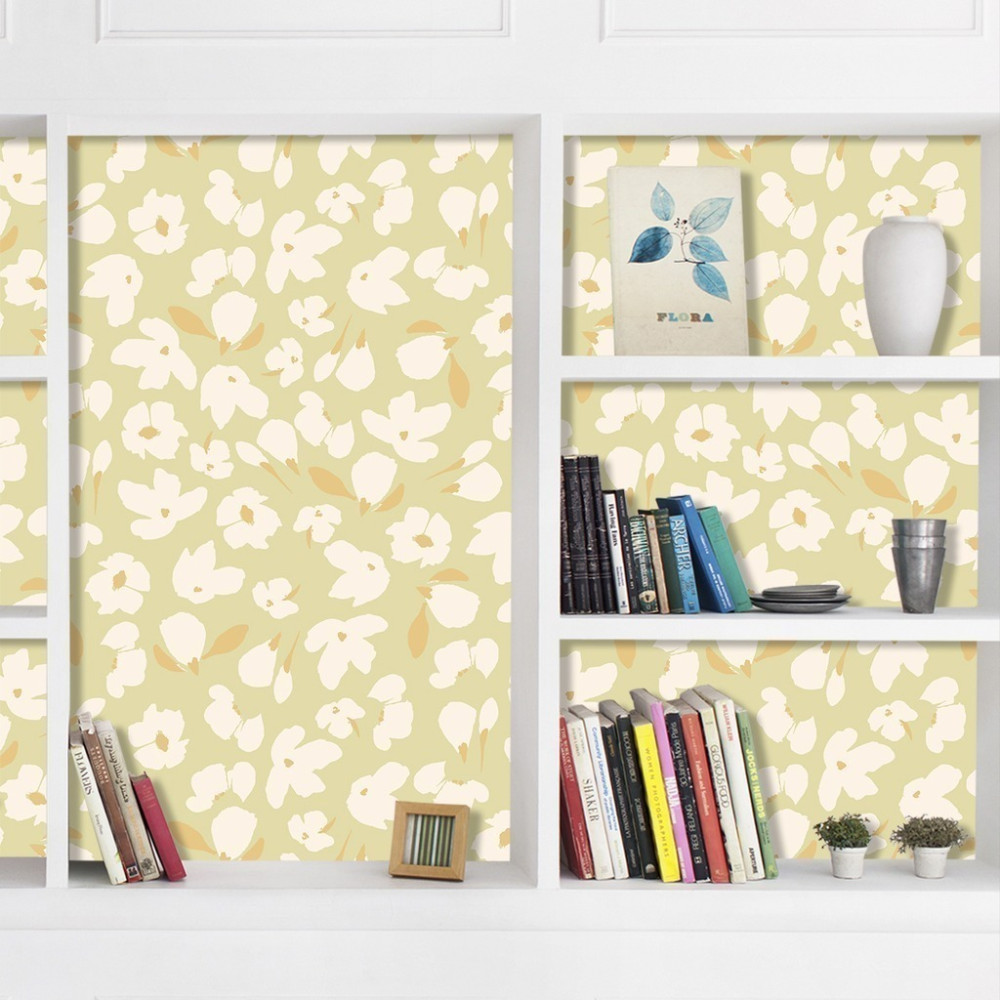 Papel de Parede Personalizado Florais Delicado