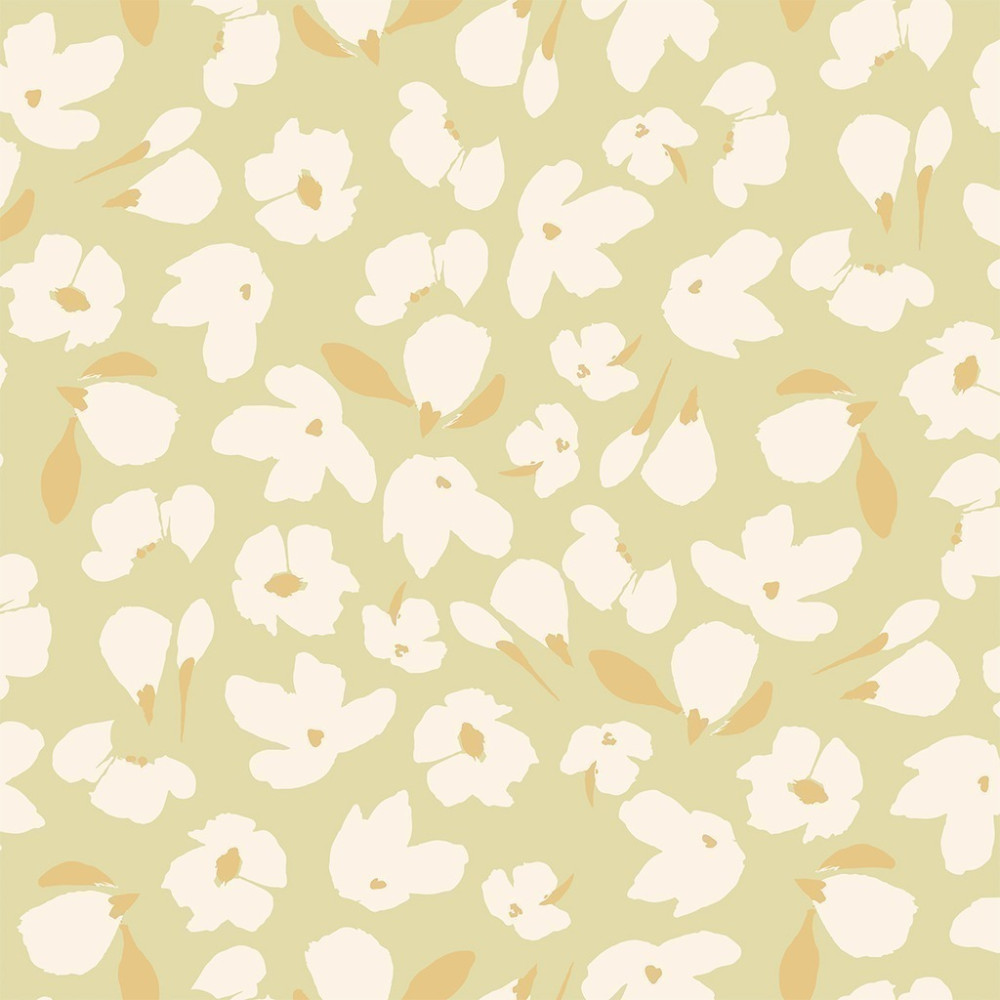 Papel de Parede Personalizado Florais Delicado