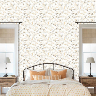 Papel de Parede Personalizado Flores Tons Pastéis