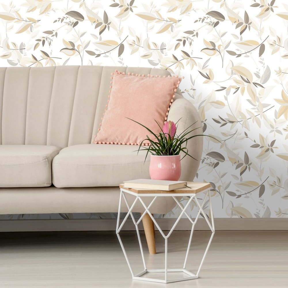 Papel de Parede Personalizado Flores Tons Pastéis