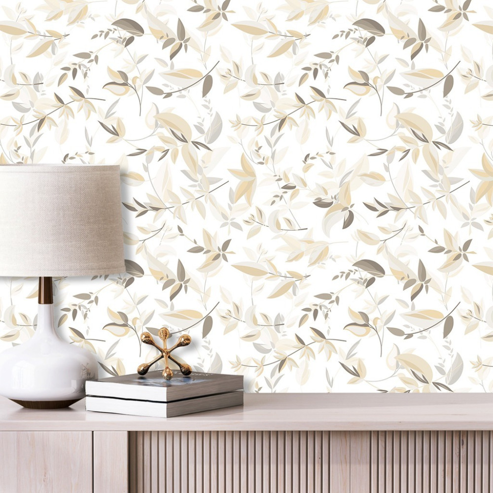 Papel de Parede Personalizado Flores Tons Pastéis