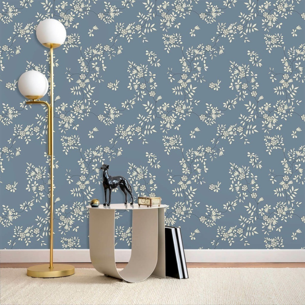 Papel de Parede Personalizado Flores em tons Leve Papel de Parede Personalizado Flores em tons Leve