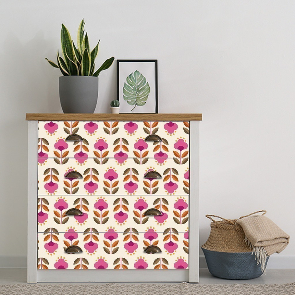 Papel de Parede Personalizado Estampa Floral