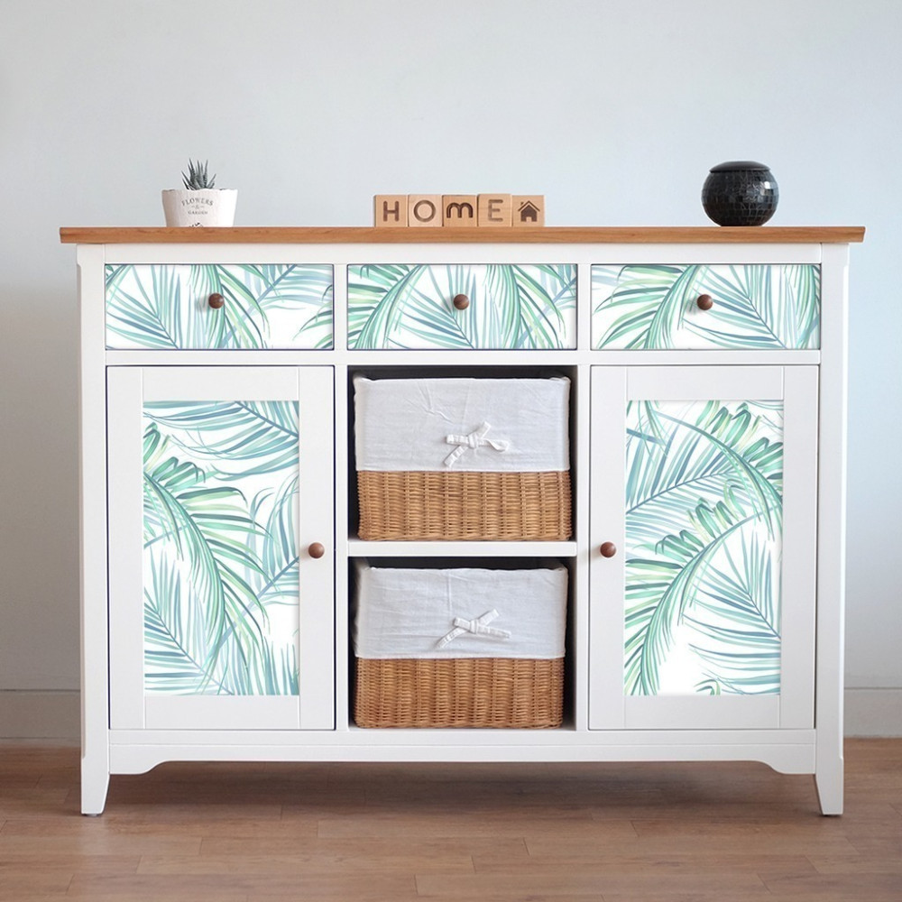 Papel de Parede Personalizado Coqueiros Aquarela Papel de Parede Personalizado Coqueiros Aquarela