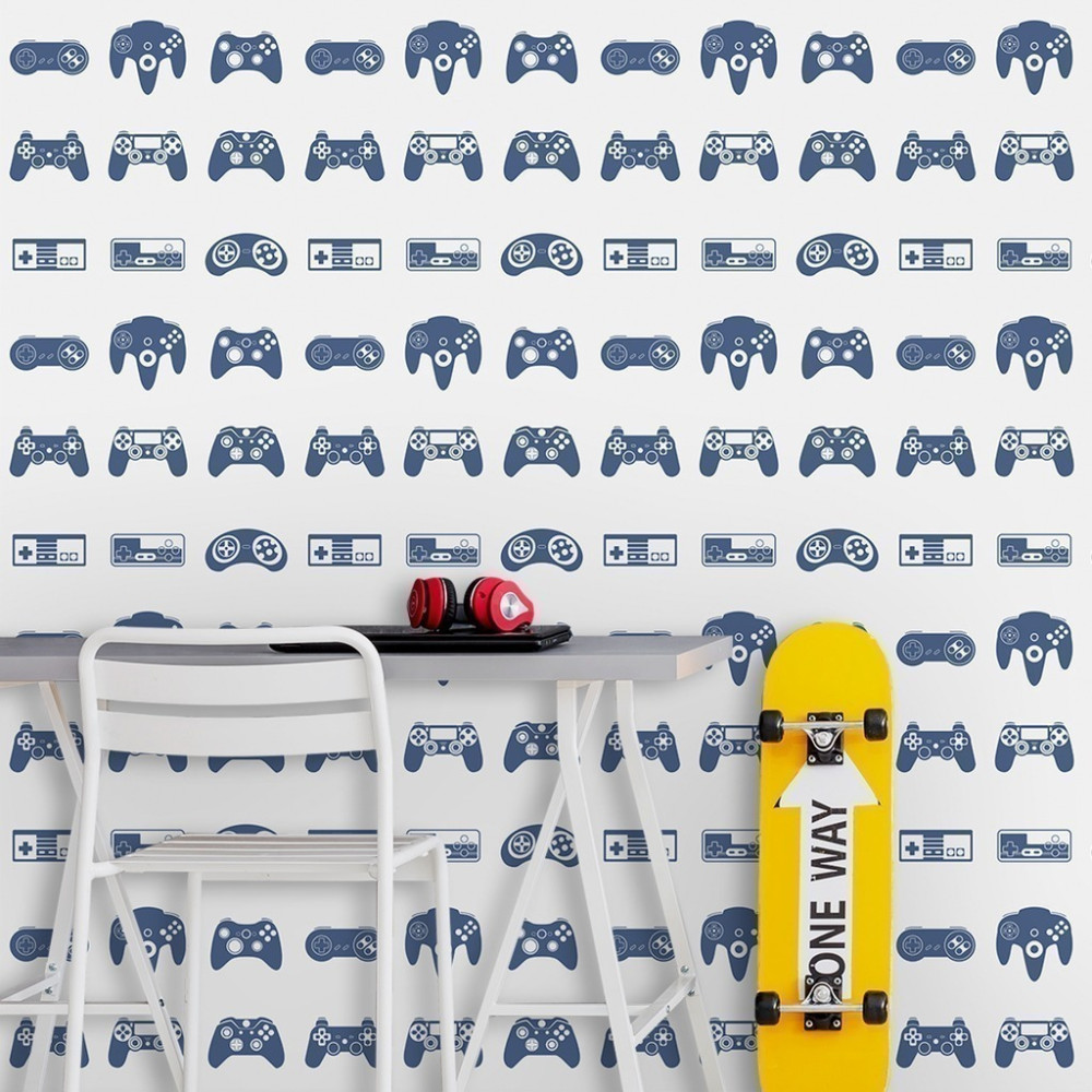 Papel de Parede Personalizado Controles de Game