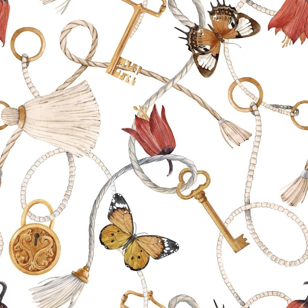 Papel de Parede Personalizado Chave de Ouro Papel de Parede Personalizado Chave de Ouro