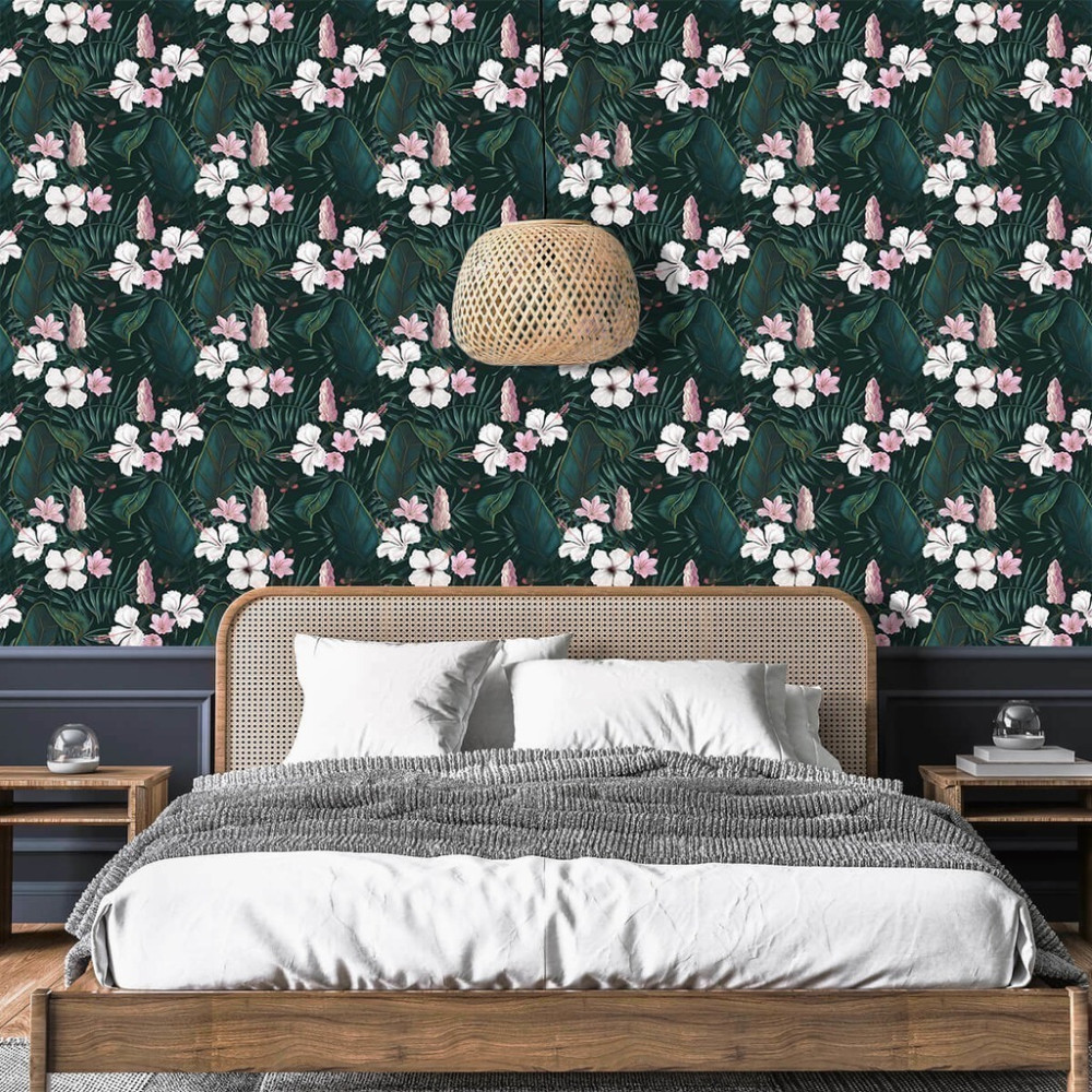 Papel de Parede Personalizado Hibiscus
