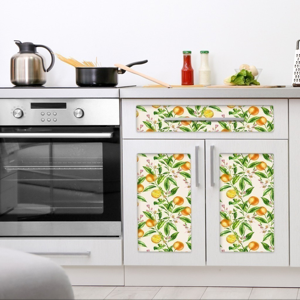 Papel de Parede Personalizado Laranjas Aquarela Papel de Parede Personalizado Laranjas Aquarela