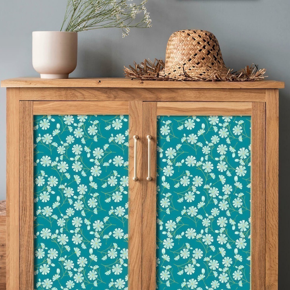 Papel de Parede Personalizado Pétalas de Margaridas