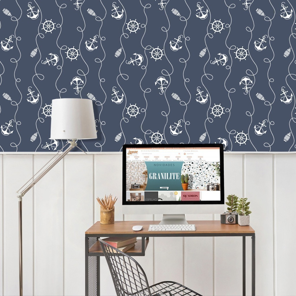 Papel de Parede Personalizado Encanto Náutico