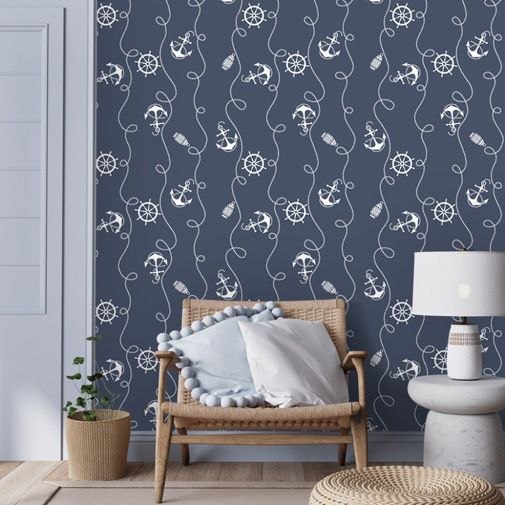 Papel de Parede Personalizado Encanto Náutico