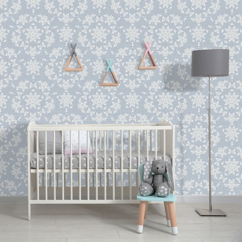 Papel de Parede Personalizado Mini Flores Papel de Parede Personalizado Mini Flores