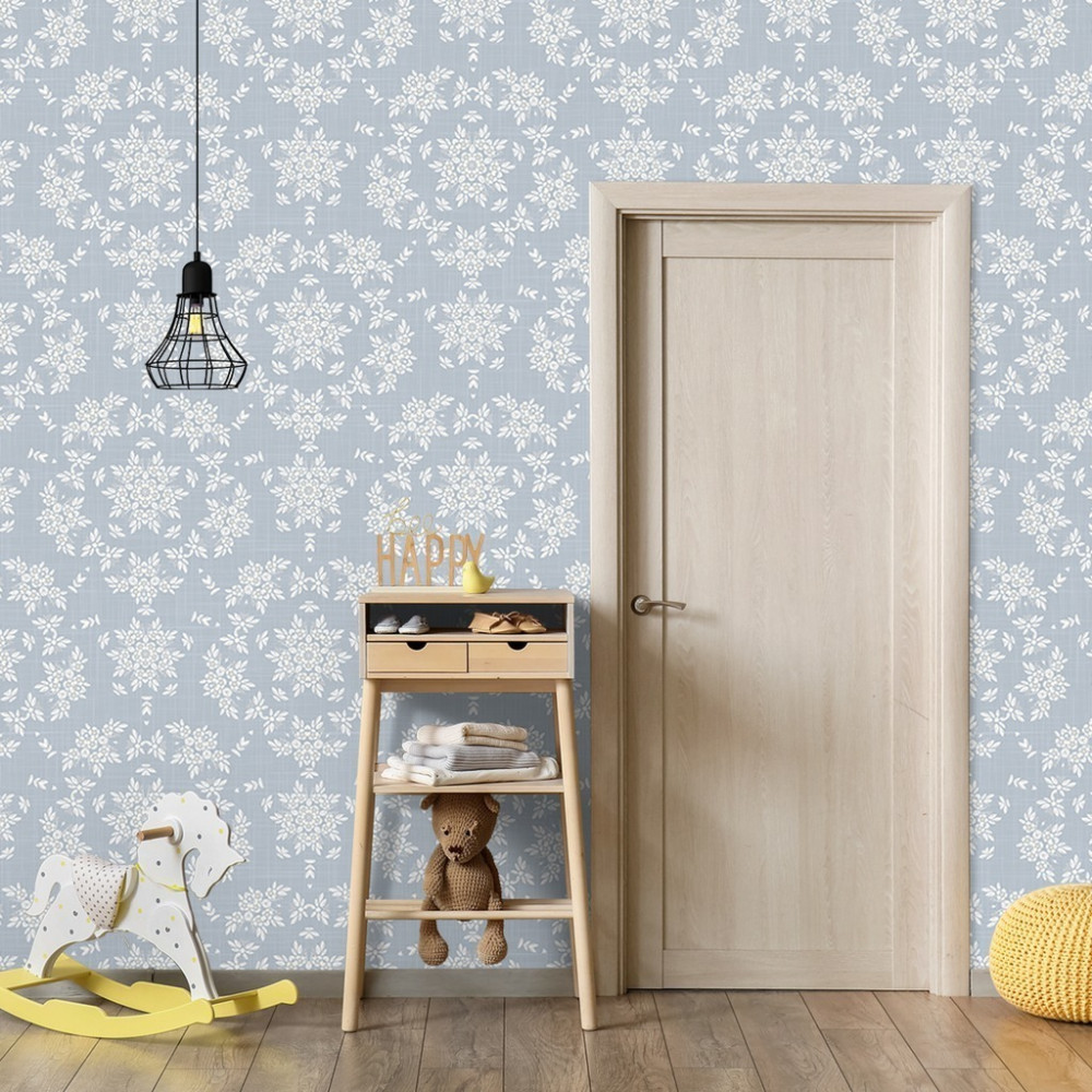 Papel de Parede Personalizado Mini Flores Papel de Parede Personalizado Mini Flores