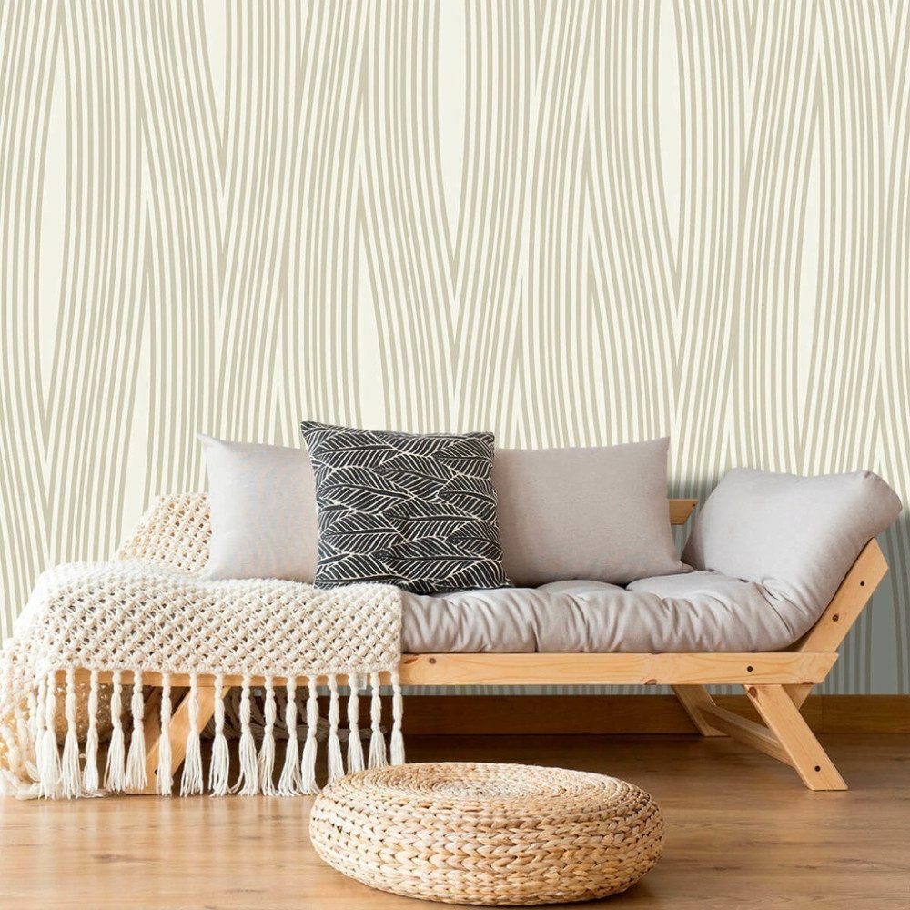 Papel de Parede Personalizado Ondas em Movimento Papel de Parede Personalizado Ondas em Movimento