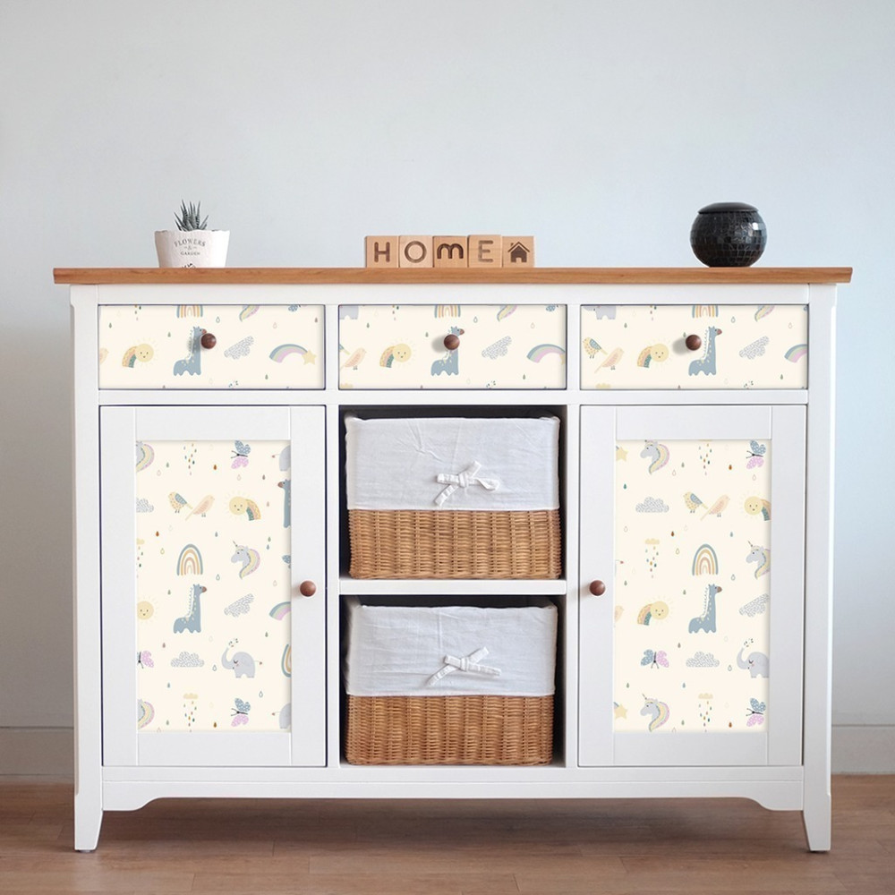 Papel de Parede Personalizado Bichos Cute