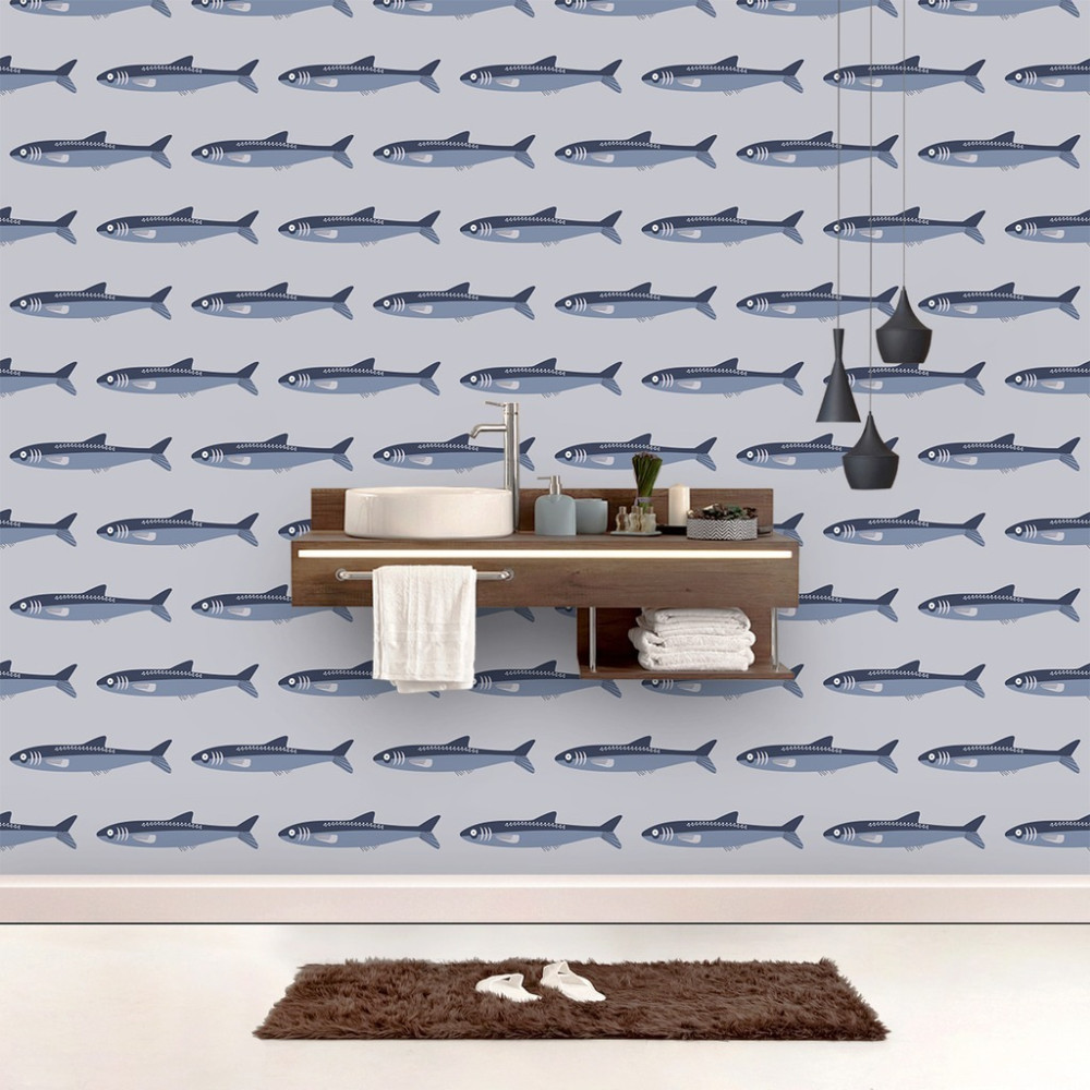 Papel de Parede Personalizado Peixes