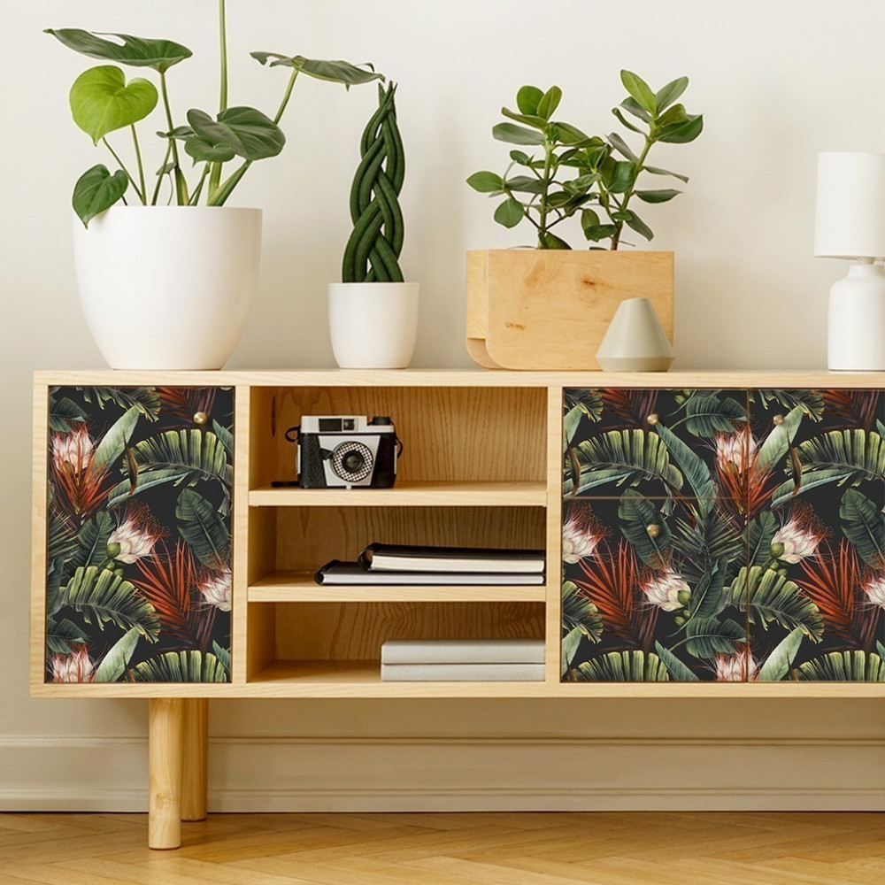 Papel de Parede Personalizado Folhagem Intensa Papel de Parede Personalizado Folhagem Intensa