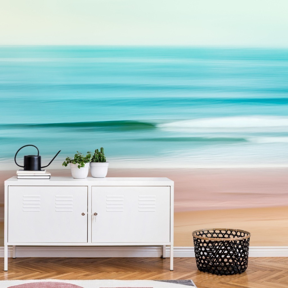 Papel De Parede Personalizado Praia Degradê Papel De Parede Personalizado Praia Degradê