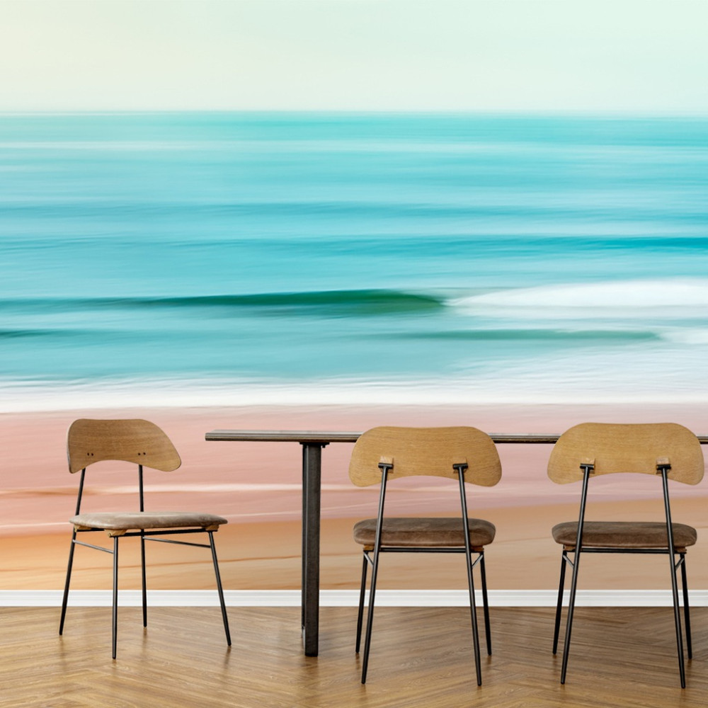 Papel De Parede Personalizado Praia Degradê Papel De Parede Personalizado Praia Degradê