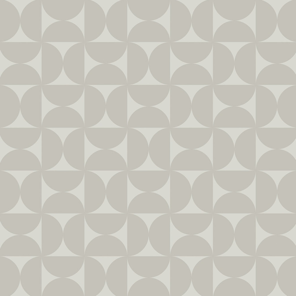 Papel de Parede Personalizado Padrão Circular