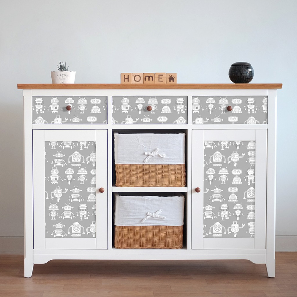 Papel de Parede Personalizado Robot