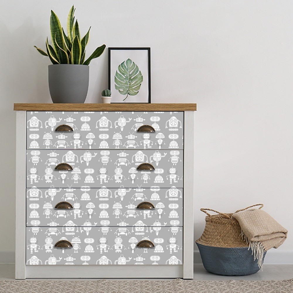 Papel de Parede Personalizado Robot