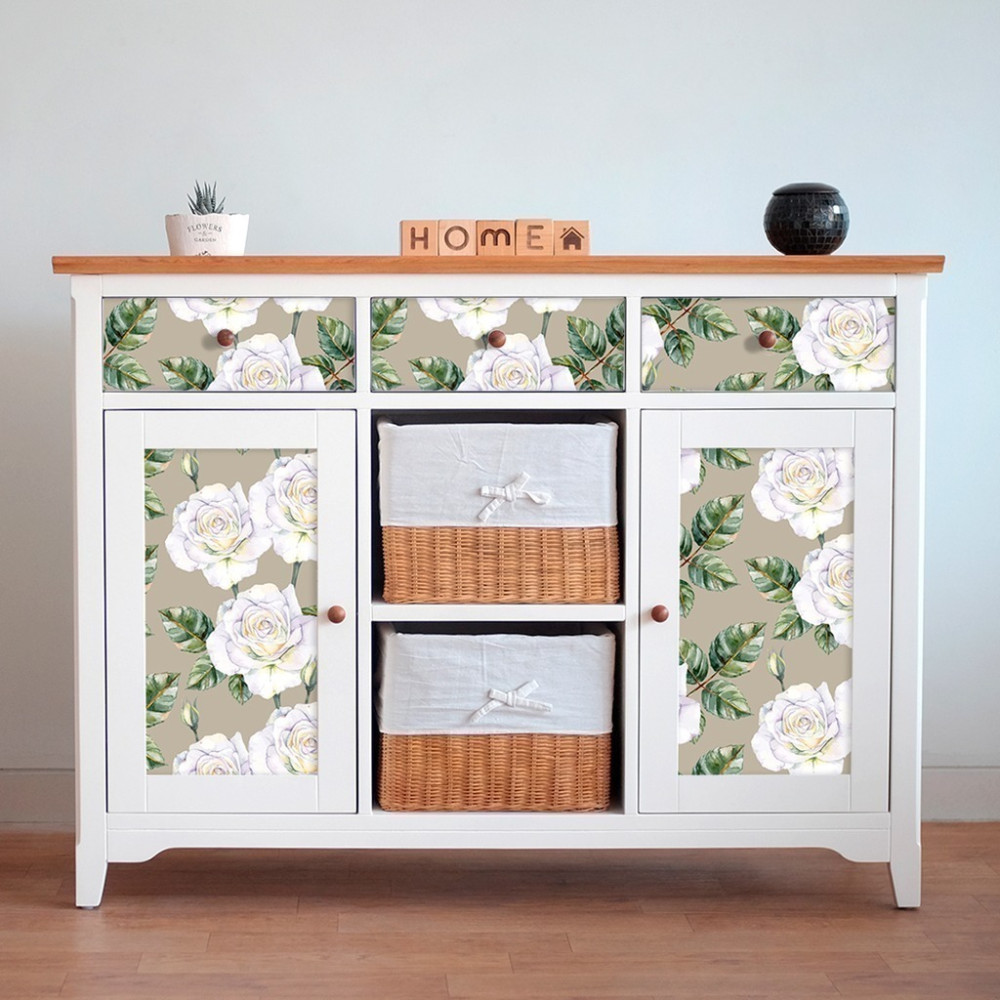 Papel de Parede Personalizado Sofisticado Floral