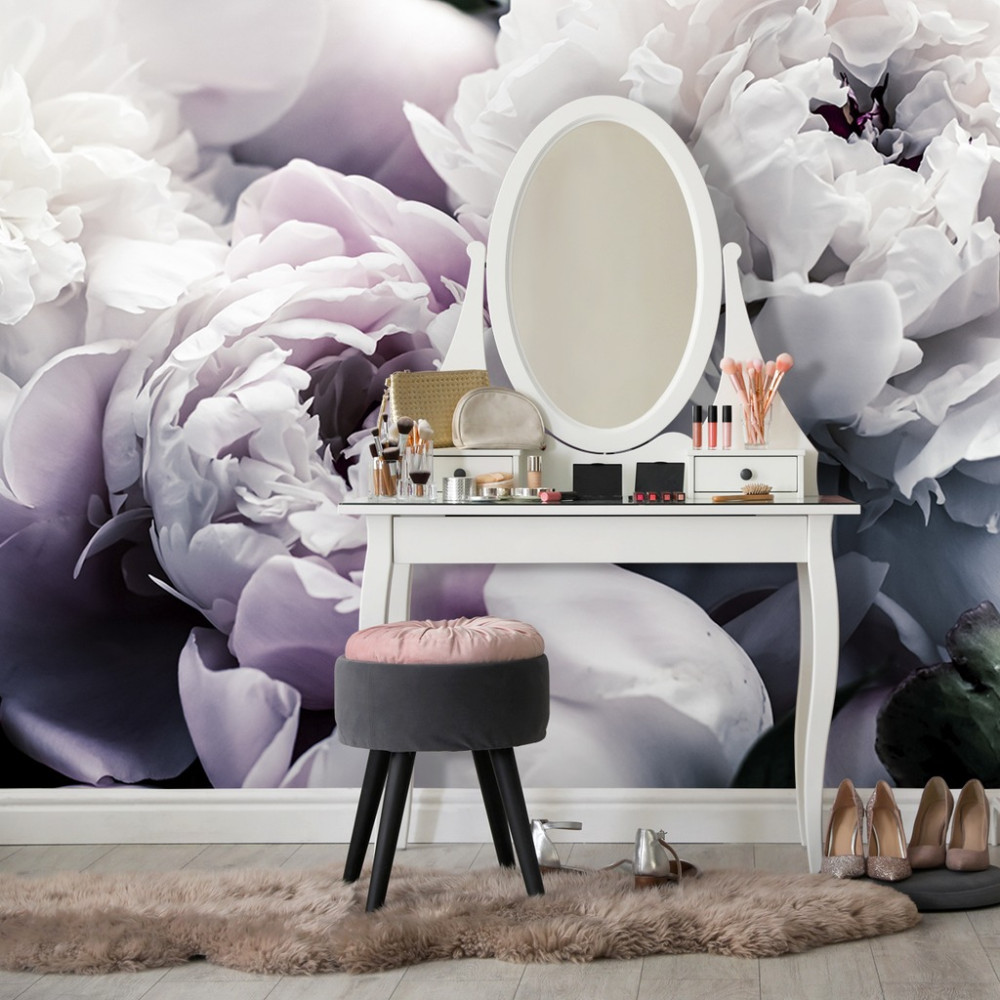 Papel de Parede Personalizado Rosas com Toque de Classe Papel de Parede Personalizado Rosas com Toque de Classe