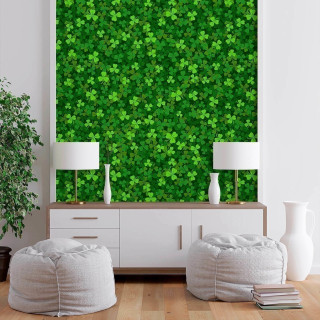 Papel de Parede Personalizado Trevos