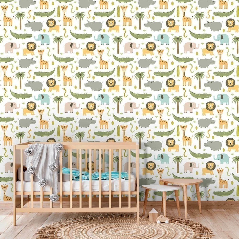 Papel de Parede Personalizado Turma dos Animais Papel de Parede Personalizado Turma dos Animais