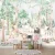 Papel de Parede Personalizado Encontro dos Animais na Floresta