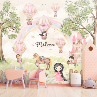 Papel de Parede Personalizado Mundo Mágico dos Babys