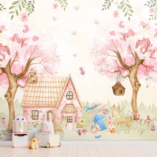 Papel De Parede Personalizado Bosque Encantado