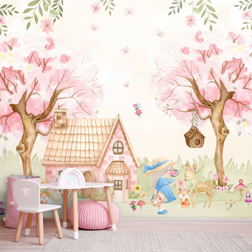 Papel De Parede Personalizado Bosque Encantado