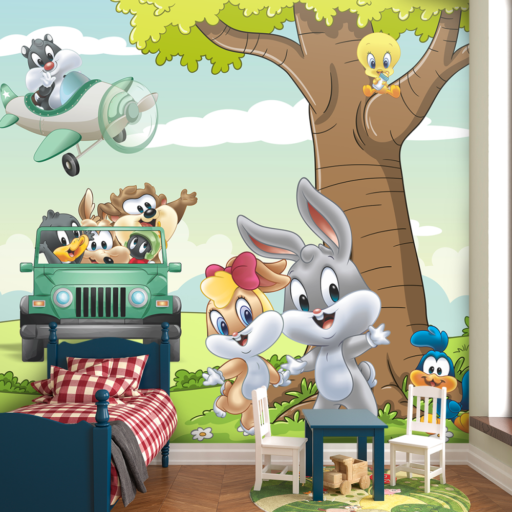 Papel De Parede Personalizado Looney Tunes