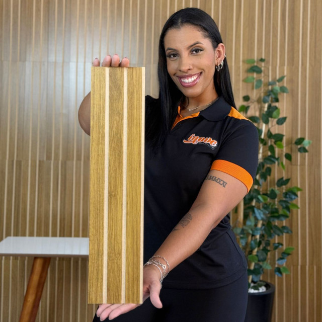 Revestimento Ripado Decorativo em MDF