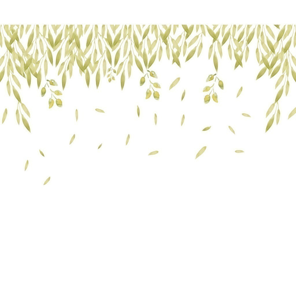 Papel de Parede Personalizado Folhas de Eucalipto