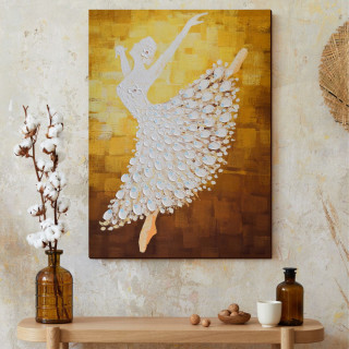 Quadro Decorativo Bailarina Moderna