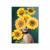 Quadro Decorativo Mulher Girassol Minimalista
